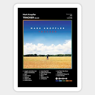 Mark Knopfler - Tracker (Deluxe) Tracklist Album Sticker